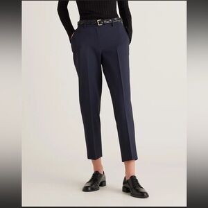 Navy Wool Quince Trousers size 4